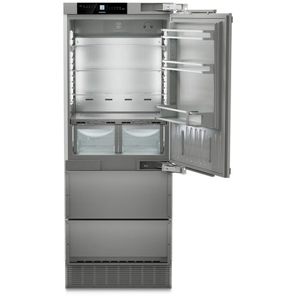 Liebher Premiumplus ECBNE7870 Bio Fresh No Frost 402L Fridge Freezer Stainless Steel