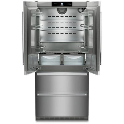 Liebherr Premium Plus CBNSTE8872 BioFresh No Frost American Fridge Freezer Stainless Steel