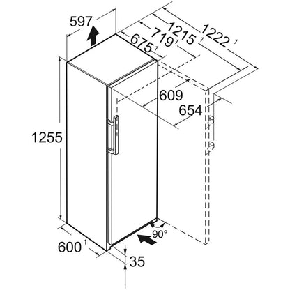 Liebherr Prime RBA30425I 60cm BioFresh Larder Fridge