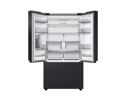 Samsung Bespoke AI RF24BB620EB1EU SpaceMax 674L Total No Frost American Fridge Freezer Black