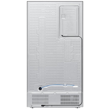 Samsung Bespoke AI RS90F66BEFEU Plumbed American Fridge Freezer with Family Hub Black