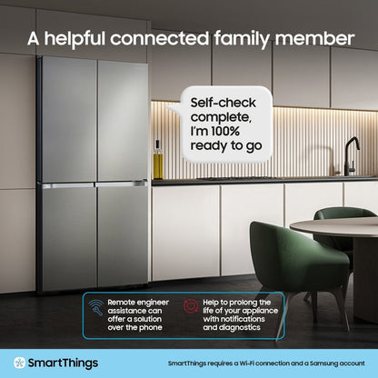 Samsung RS70F65KETEU Bespoke AI American Fridge Freezer Series 6 SpaceMax 640L - Clearance