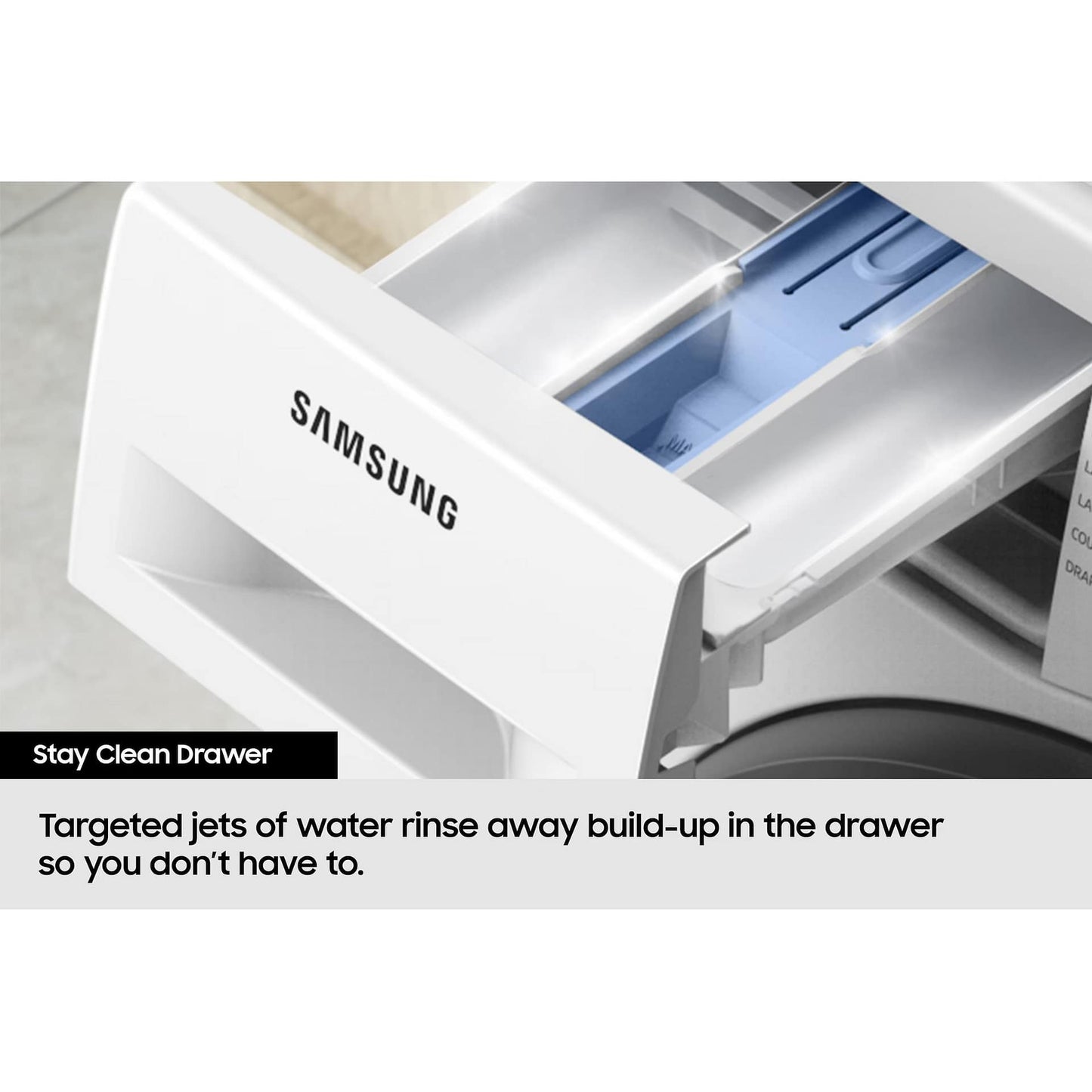 Samsung Series 5 AI Energy WW10FG5U34AEEU 10kg WiFi Connected Washing Machine with 1400 Spin White - A Rated