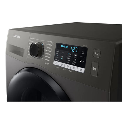 Samsung Series 5 WD80TA046BX/EU Ecobubble AI Energy 8kg+5kg 1400 Spin Washer Dryer Black