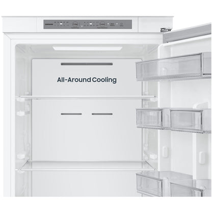 Samsung Series 6 BRB70F26DES0EU SpaceMax 267L Integrated Frost Free Fridge Freezer White