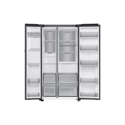 Samsung Series 9 RS90F64EEFEU Bespoke AI Home 621L Total No Frost American Fridge Freezer Black