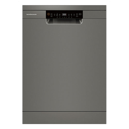 Schonhaus DWSF0115FSBG Freestanding Full Size Dishwasher Graphite with 15 Place Settings
